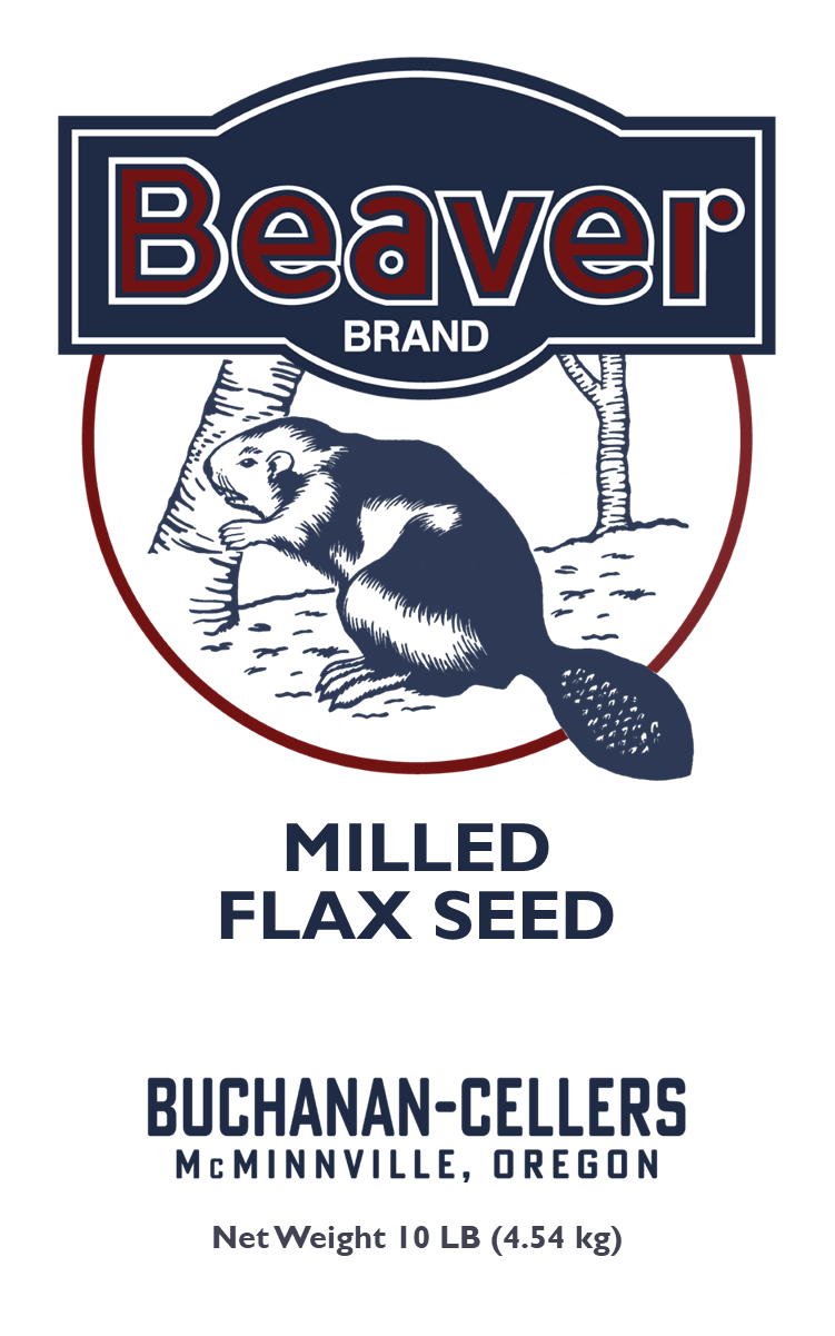 Beaver Brand Flax Seed Milled 10 lb