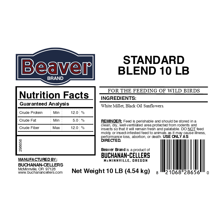 Beaver Brand Standard Blend 10 lb