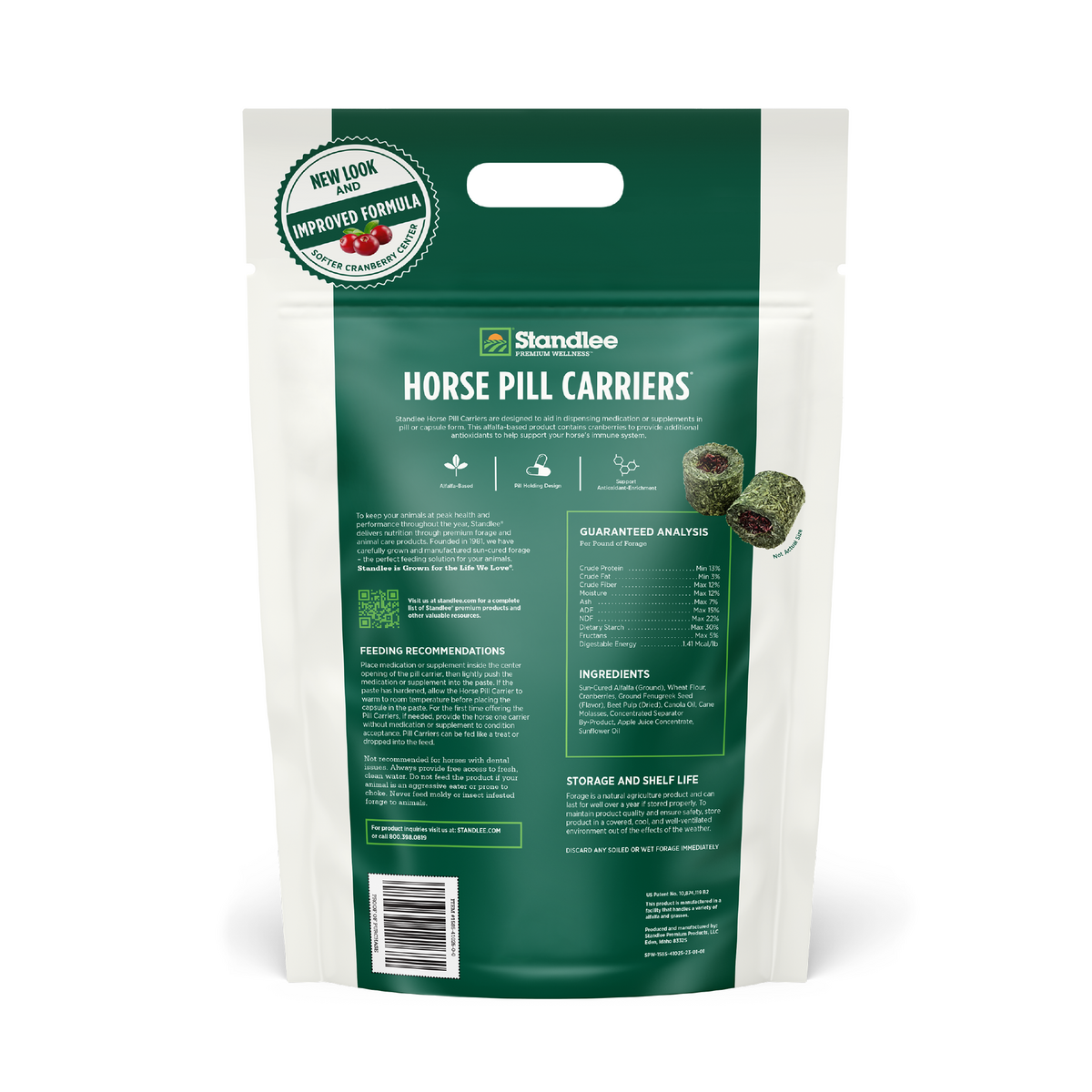 Standlee Horse Pill Carriers 2 lb