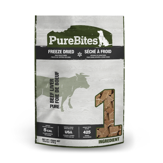 PURE BITES BEEF LIVER 16.6OZ