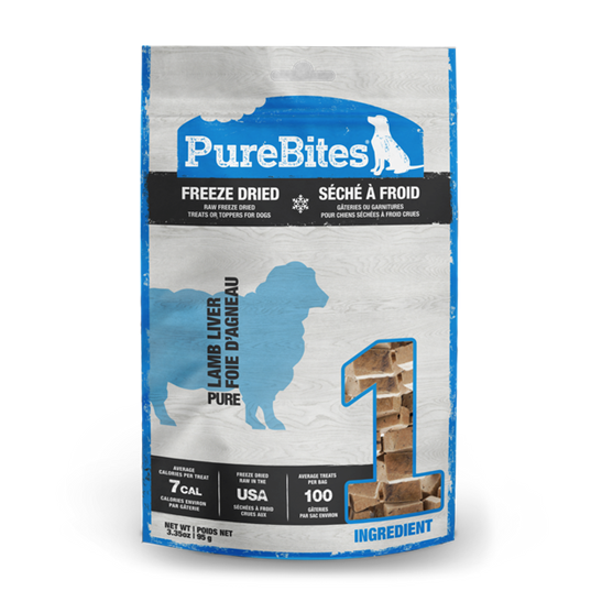 PURE BITES LAMB LIVER 3.35OZ
