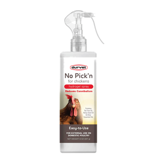 Durvet No Pick'n Chicken Spray 8 oz