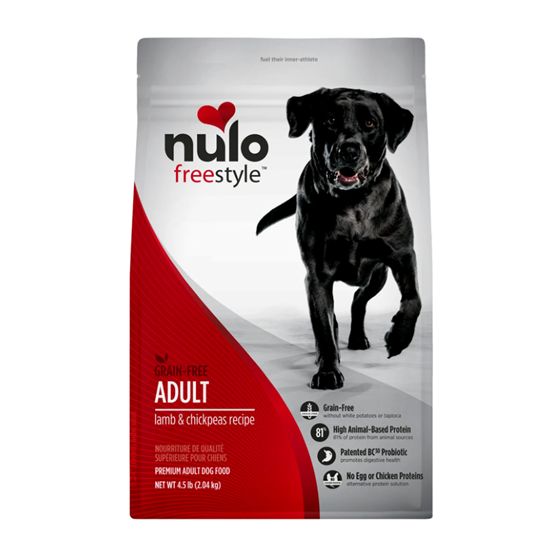 Nulo FreeStyle GF High-Protein Lamb & Chickpeas Adult Dog 24 lb
