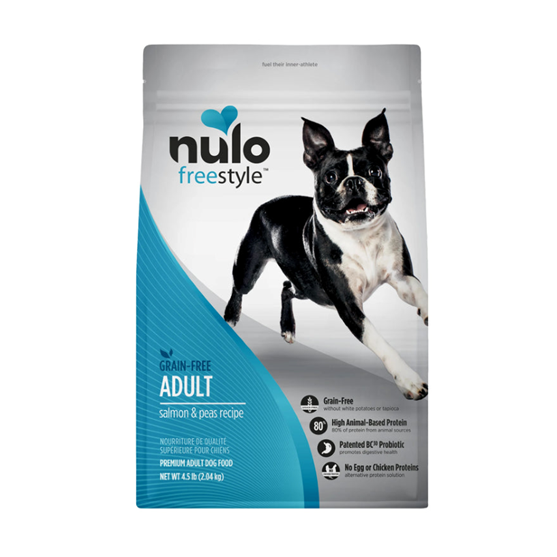 Nulo FreeStyle GF High-Protein Salmon & Peas Adult Dog 4.5 lb