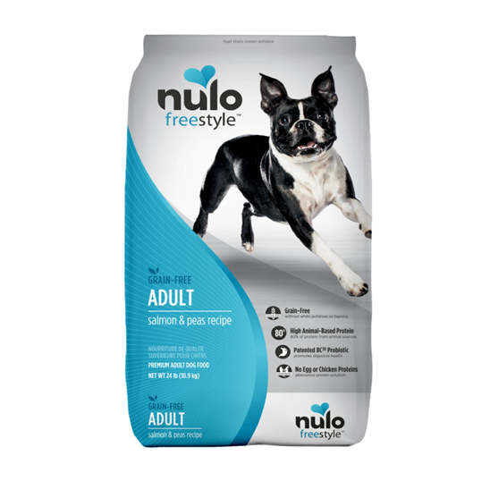 Nulo FreeStyle GF High-Protein Salmon & Peas Adult Dog 24 lb