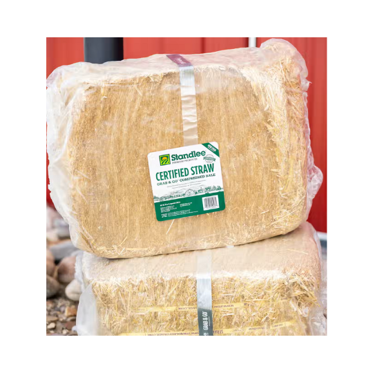 Standlee Certified Straw Grab & Go Compressed Bale