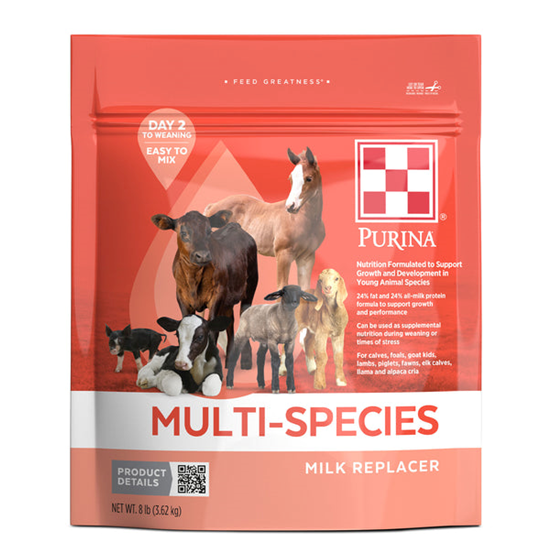 Multi-Species Milk Replacer 8 lb