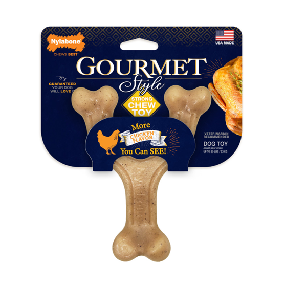Nylabone Gourmet Style Wishbone Chew Toy Large