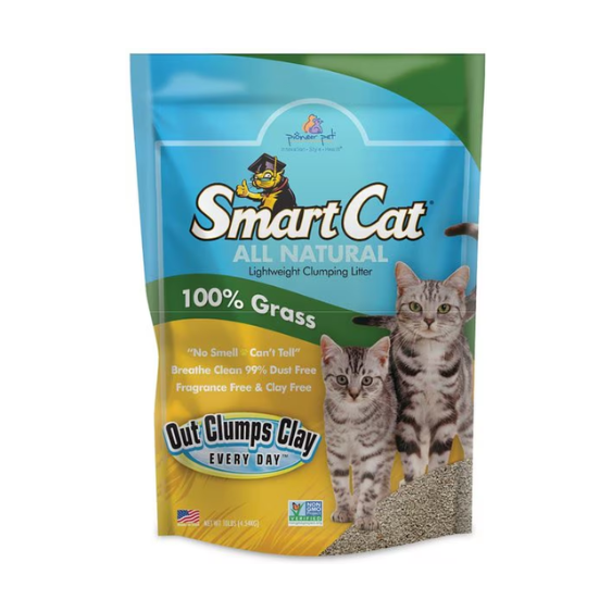 SmartCat Unscented Clumping Cat Litter 10 lb 