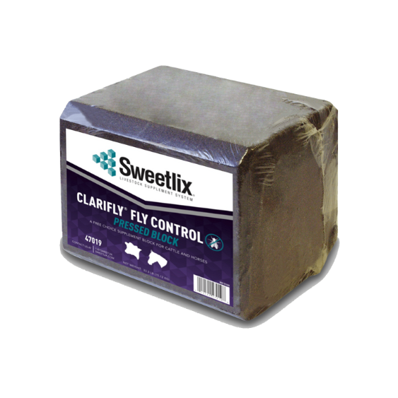 Sweetlix ClariFly Fly Control Pressed Block 33 lb