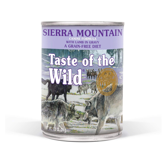 Taste of the Wild Grain Free Sierra Mountain 13 oz Dog Food
