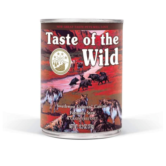 Taste of the Wild Grain Free Southwest Canyon 13.2 oz Canned Dog Food