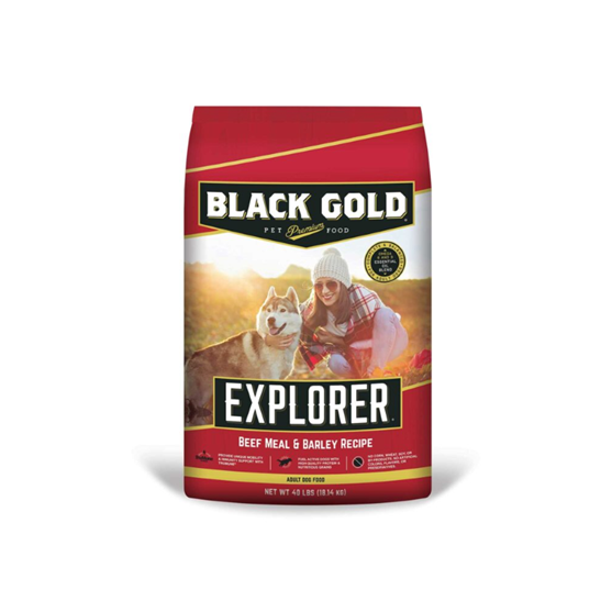 Black Gold Beef & Barley 40 lb Dog Food