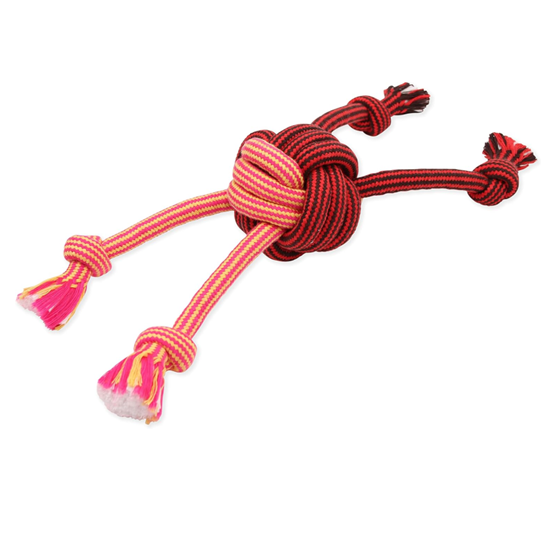 	Mammoth Extra Flossy Monkey Fist with Four Ropes Medium 14"