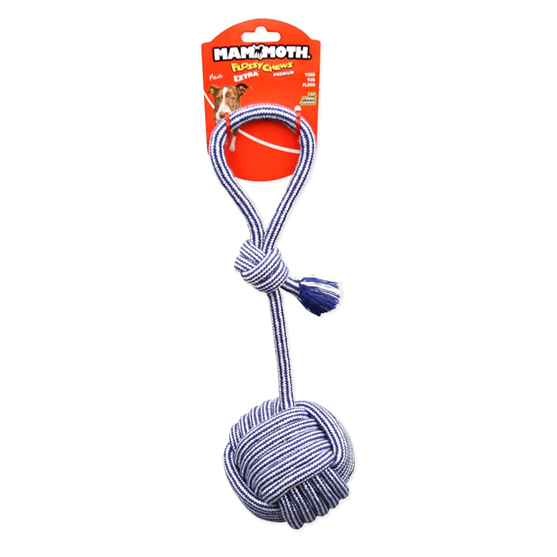 Mammoth Extra Flossy Chews Monkey Fist Tug Small 16"