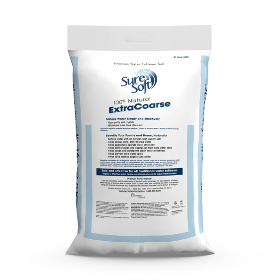 SureSoft Extra Coarse Water Softener Salt 40 lb