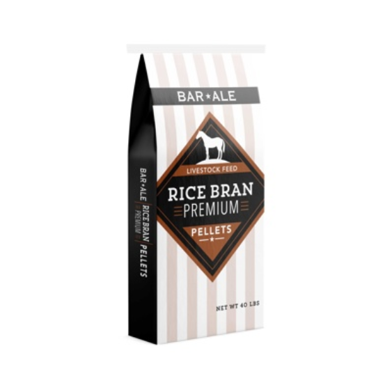 Bar Ale Premium Rice Bran Pellets 40 lb