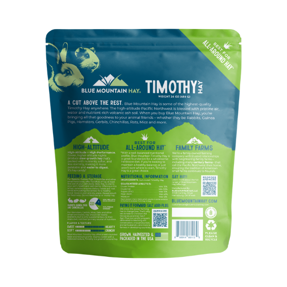 Blue Mountain Hay Timothy Hay 24 oz bag