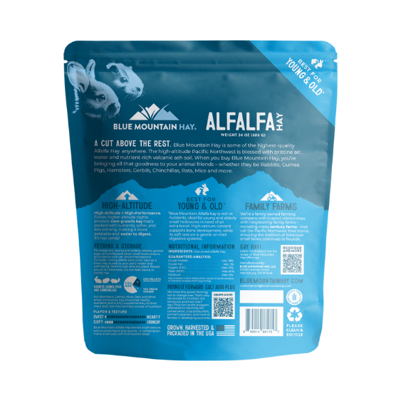 Blue Mountain Hay Alfalfa Hay 24 oz bag