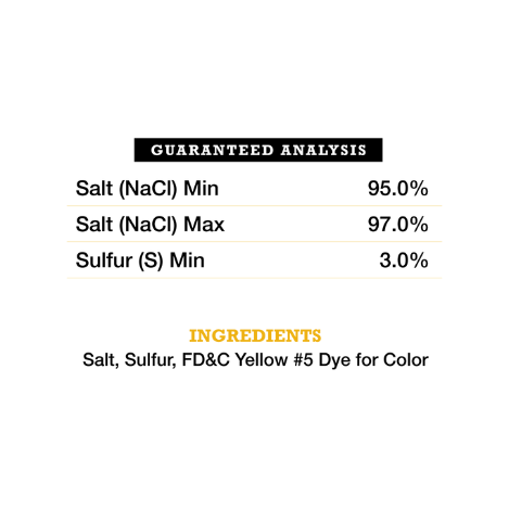 American Stockman Sulfur Salt Block 50 lb