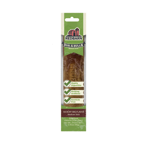 Redbarn Dur-A-Bulls Stick Hickory BBQ Medium