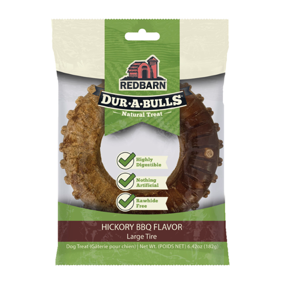 Redbarn Dur-A-Bulls Tire BBQ Hickory Large