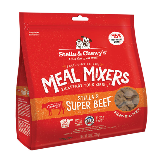 Stella & Chewy's Freeze Dried Meal Mixers Beef 8 oz