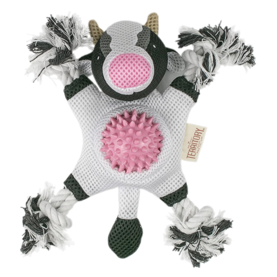 Territory 2 in 1 Cow Dog Toy