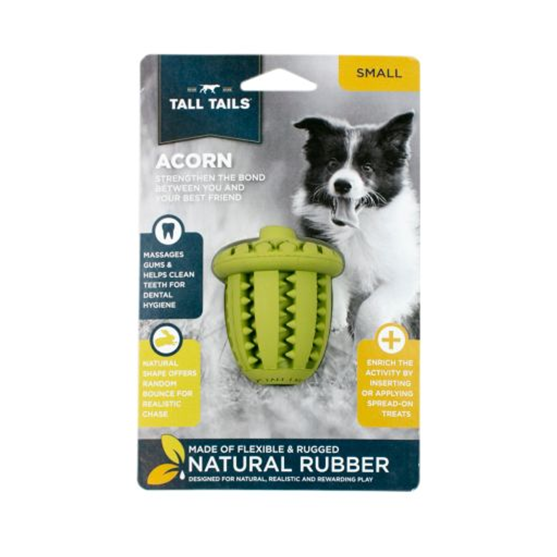 Tall Tails Rubber Acorn Reward Toy