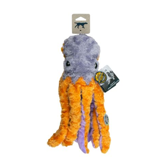 Tall Tails Rope Octopus with Squeaker 14 inch