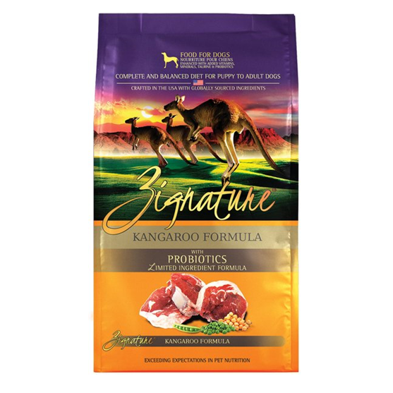 Zignature Kangaroo Limited Ingredient 25 lb Dog Food