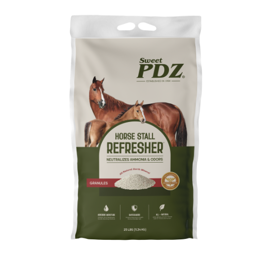 Sweet PDZ Horse Stall Refresher Granular 25 lb