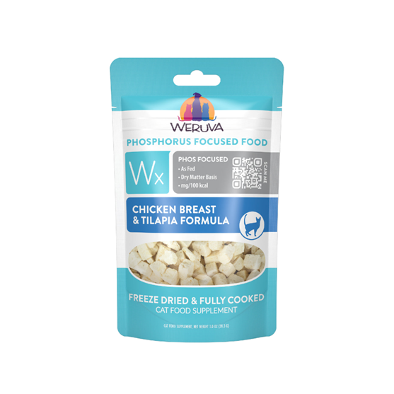 Weruva Grain Free Freeze Dried Chicken & Tilapia 1 oz Cat Food