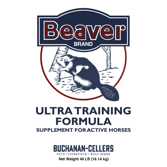 Beaver Brand Ultra Training Formula, Supplement for Horses 40 lb