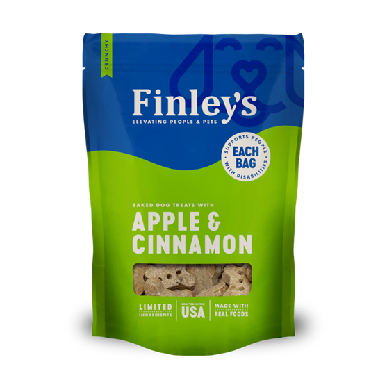 Finley's Apple and Cinnamon Biscuits 6 oz Dog Treats