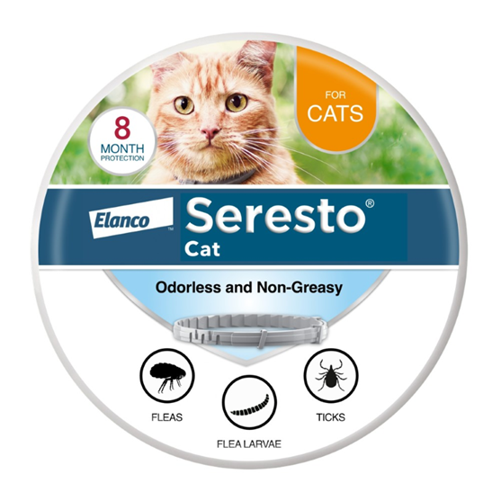 Elanco Seresto Cat 8 Month Flea and Tick Collar