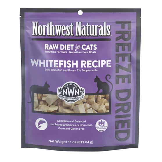 Northwest Naturals Freeze Dried Whitefish Nibbles 11 oz Cat Food 