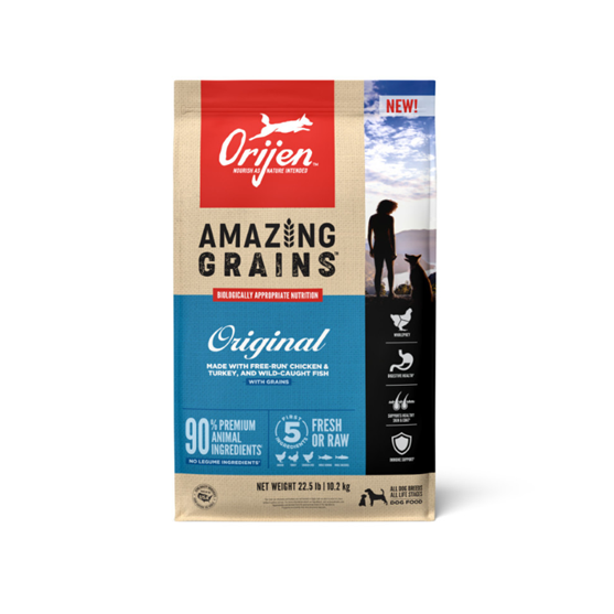 Orijen Amazing Grains Original 22.5 lb Dog Food