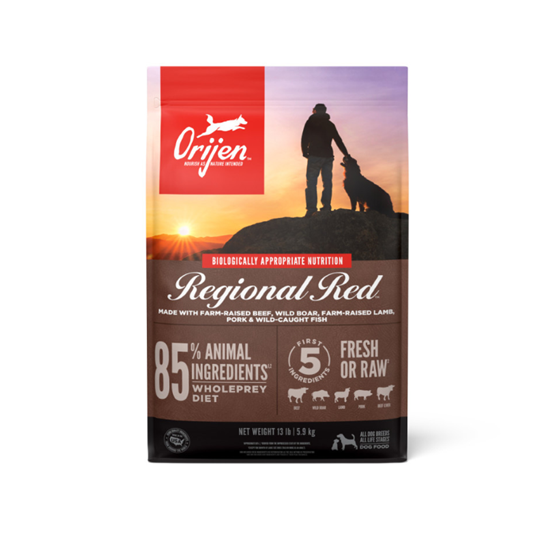 Orijen Grain Free Regional Red 13 lb Dog Food