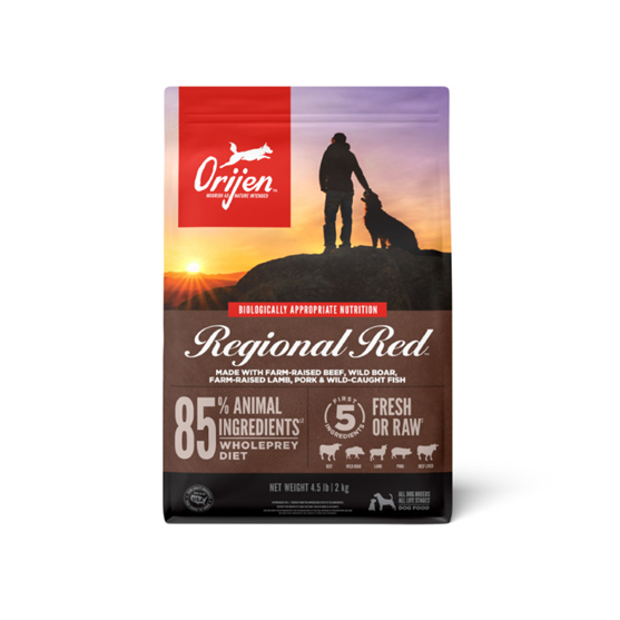 Orijen Grain Free Regional Red 4.5 lb Dog Food