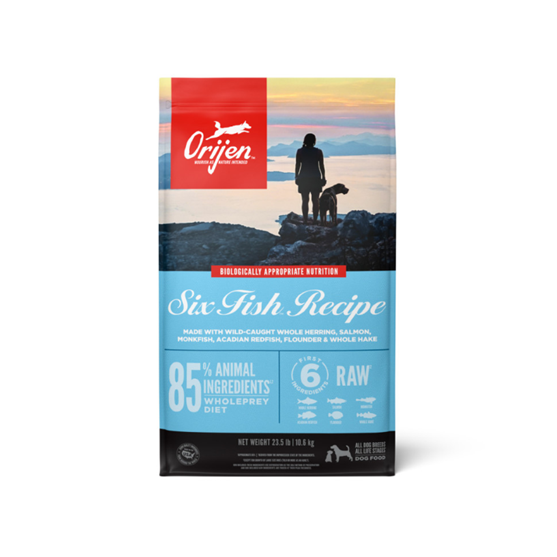 Orijen Grain Free Six Fish 23.5 lb Dog Food