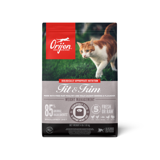 Orijen Grain Free Fit and Trim 4 lb Cat Food