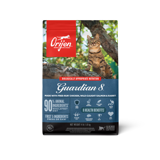 Orijen Grain Free Guardian 8 4 lb Cat Food 