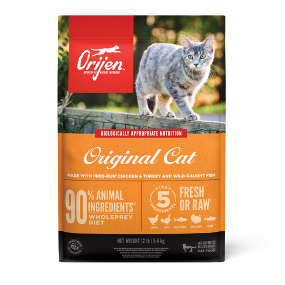 Orijen Grain Free Original 12 lb Cat Food 