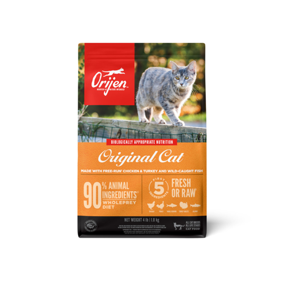 Orijen Grain Free Original 4 lb Cat Food 