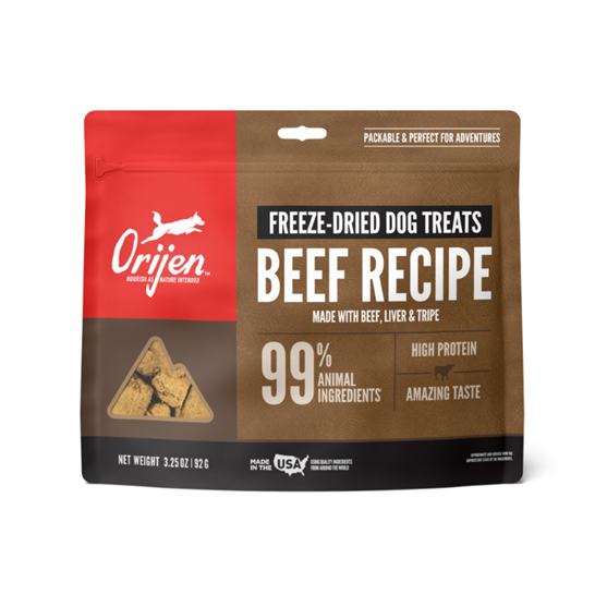 Orijen Freeze Dried Beef 1.25 oz Dog Treats