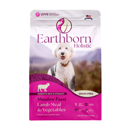 Earthborn Holistic Grain Free Meadow Feast 25 lb Dog Food