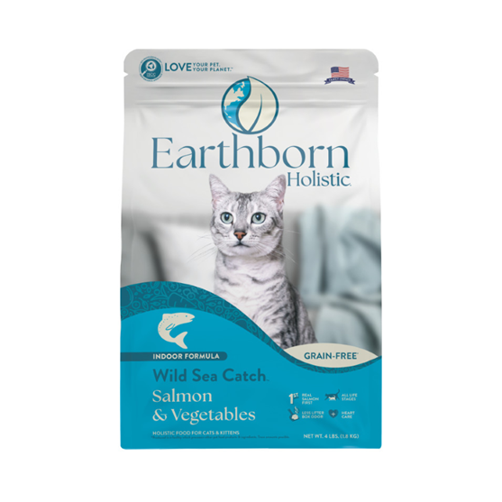 Earthborn Holistic Wildsea Catch Feline Grain Free 4 lb Cat Food