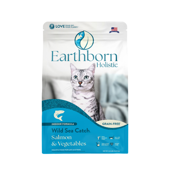 Earthborn Holistic Wildsea Catch Feline Grain Free 12.5 lb Cat Food
