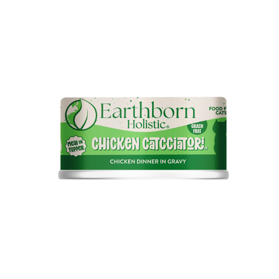 Earthborn Holistic Grain Free Chicken Catcciatori 5.5 oz Cat Food